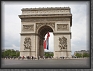 01.Arc.de.Triomphe * The Arc de Triomphe is located at the center of the circular Place Charles de Gaulle, which is a meeting point of 12 main streets that converge symmetrically. If you see the sky view of the Étoile (i.e. Star) on Google Earth, you'll see the 12 alternate coloured triangles, each one pointing from the center to one of the streets. * 3132 x 2352 * (1.28MB)